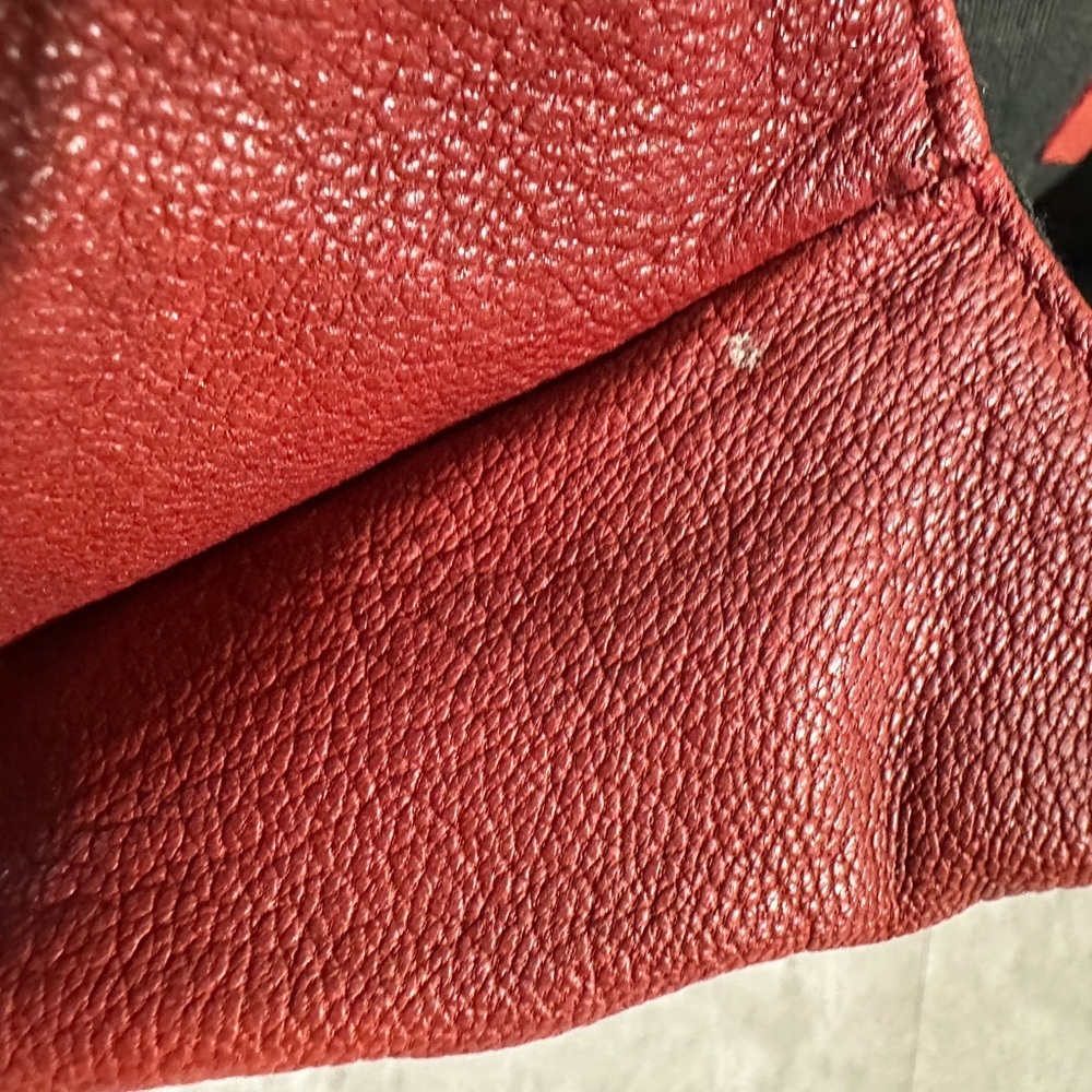 Rare Vintage Sigerson Morrison Red Clutch - Picture 10 of 10